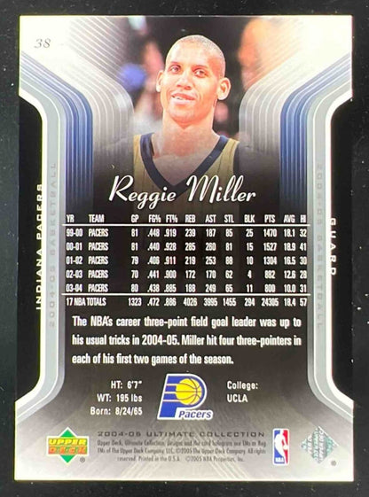 2004-05 Upper Deck Ultimate Collection #38 Reggie Miller /750