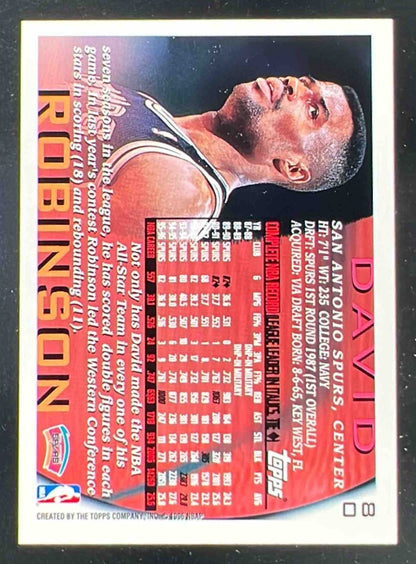 1996-97 Topps NBA at 50 #80 David Robinson