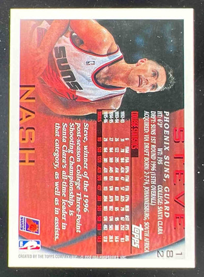 1996-97 Topps NBA at 50 #182 Steve Nash RC