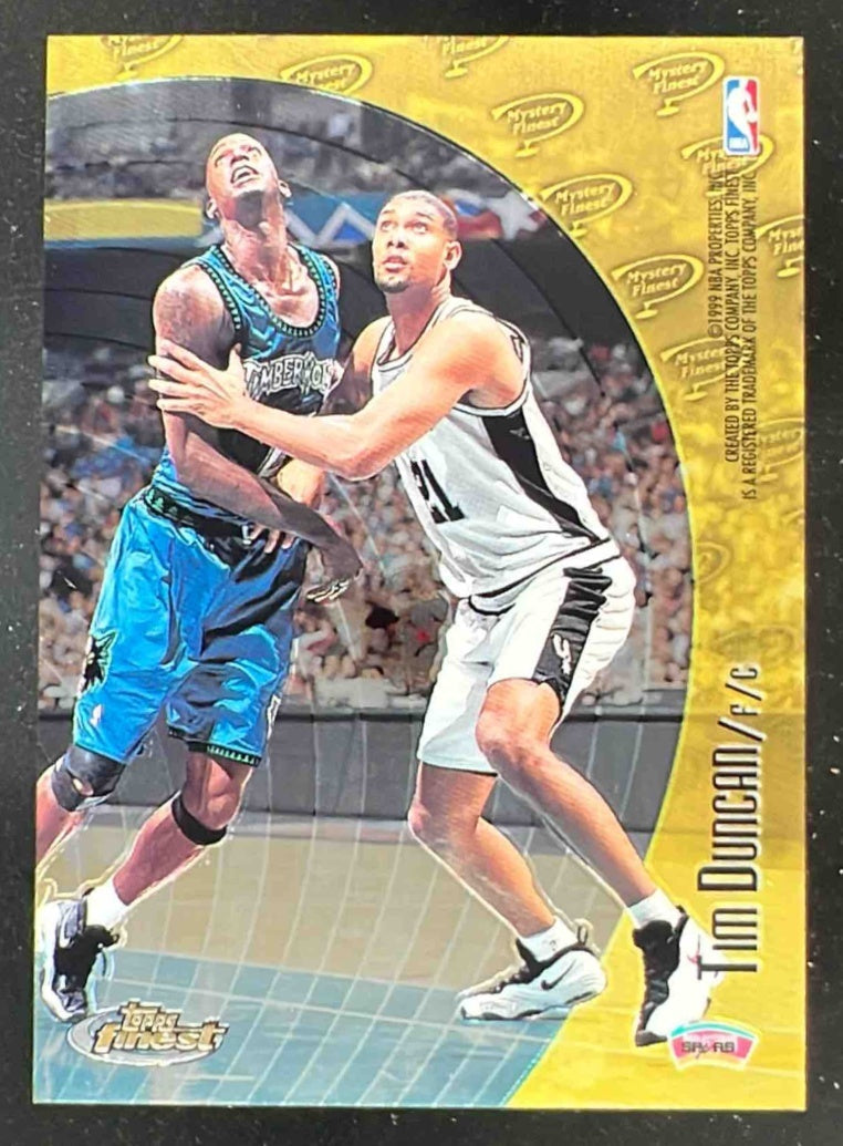 1998-99 Topps Finest Mystery Finest #M39 Tim Duncan Shaquille O'Neal