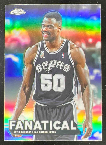 2025-26 Topps Chrome Fanatical #FAN-19 David Robinson SSP