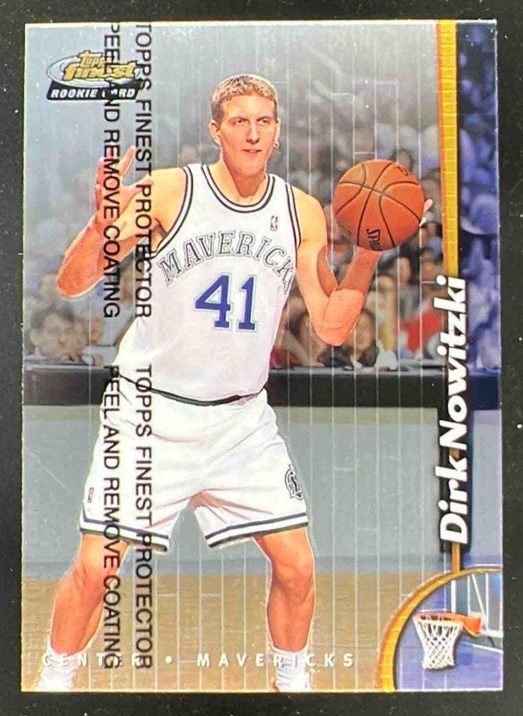 1998-99 Topps Finest #234 Dirk Nowitzki RC