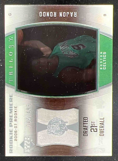 2006-07 Upper Deck Trilogy #100 Rajon Rondo RC /499