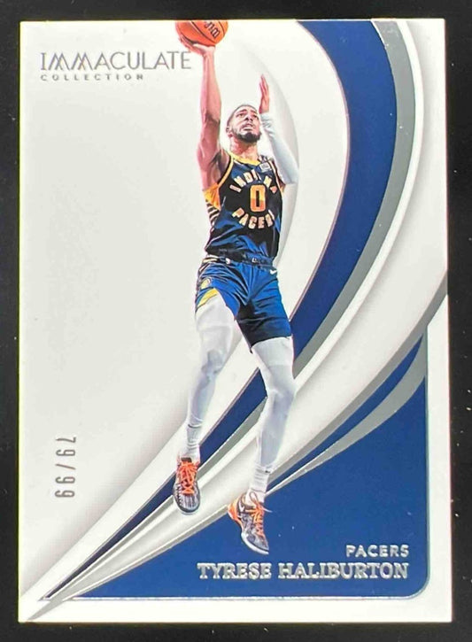 2023-24 Panini Immaculate #14 Tyrese Haliburton /99