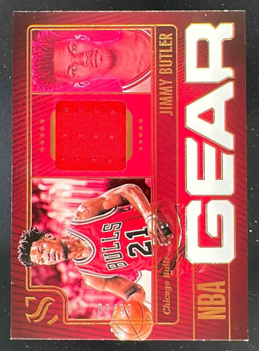 2024-25 Panini Silhouette NBA Gear Bronze #NG-JBU Jimmy Butler III /99