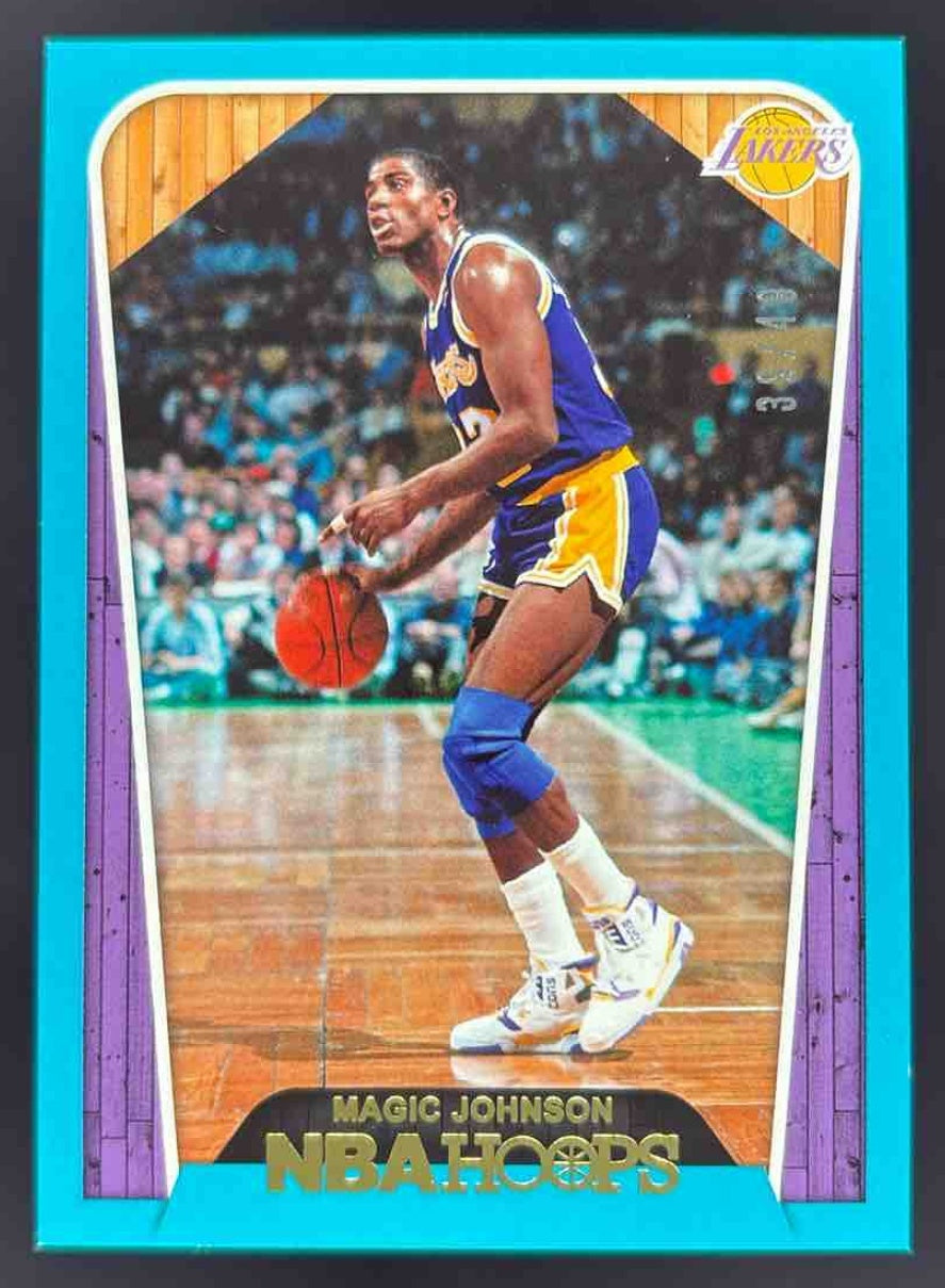 2018-19 Panini Hoops Teal #283 Magic Johnson /49