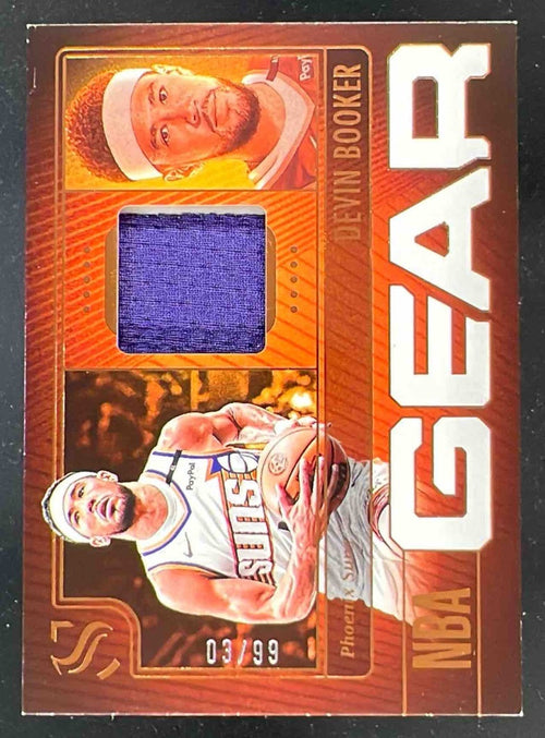 2024-25 Panini Silhouette NBA Gear Bronze #NG-BOO Devin Booker /99