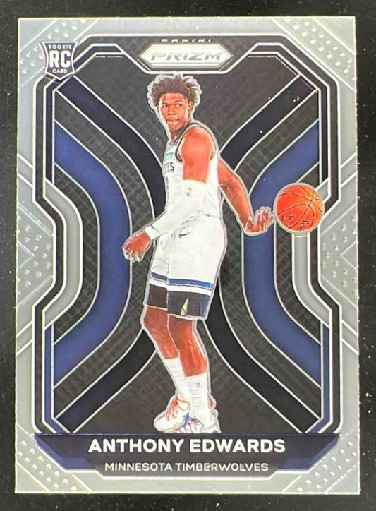 2020-21 Panini Prizm #258 Anthony Edwards RC