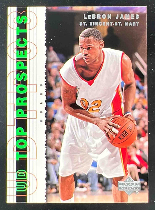 2003 Upper Deck Top Prospects #60 LeBron James