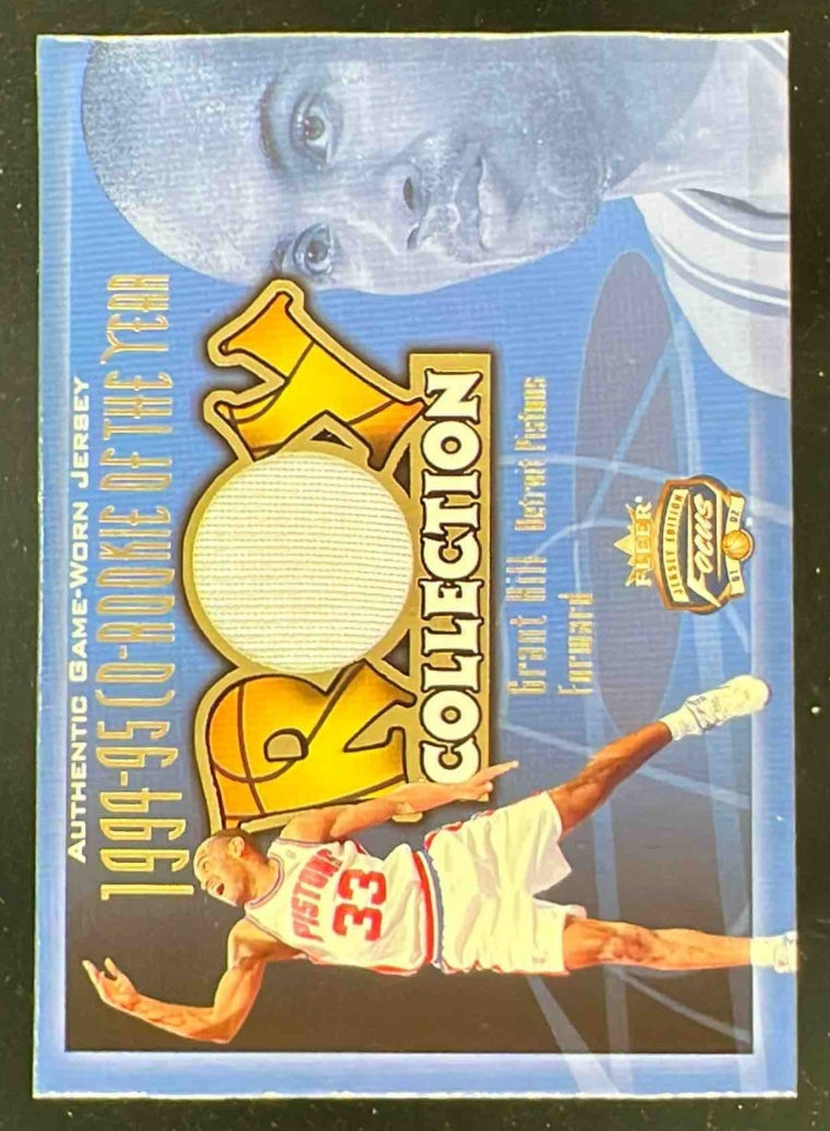 2001-02 Fleer Focus ROY Collection Jerseys #ROY-GH Grant Hill