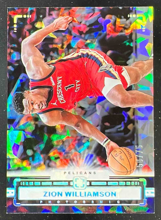 2023-24 Panini Photogenic Diamond #111 Zion Williamson /75