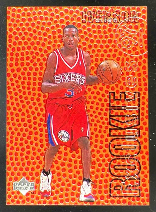 1996-97 Upper Deck Rookie Exclusives #R1 Allen Iverson RC