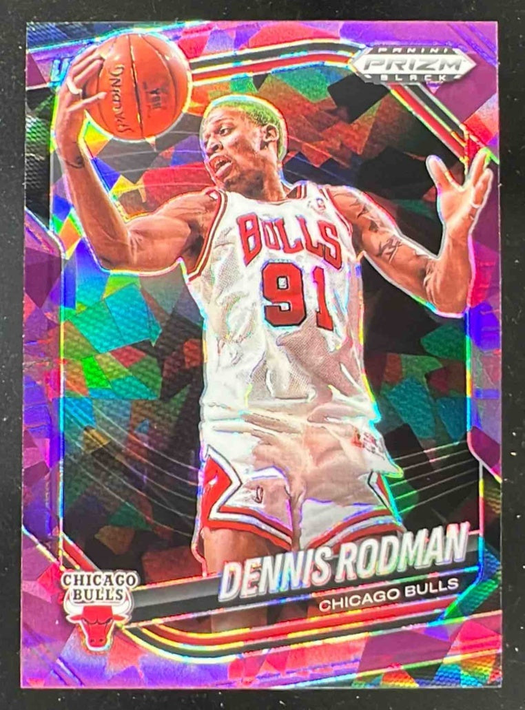 2024-25 Panini Prizm Black Legends Purple Ice Prizms #271 Dennis Rodman /149