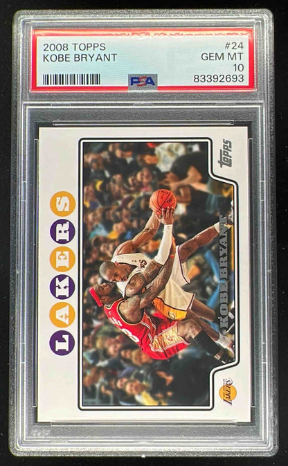 2008-09 Topps #24 Kobe Bryant PSA 10