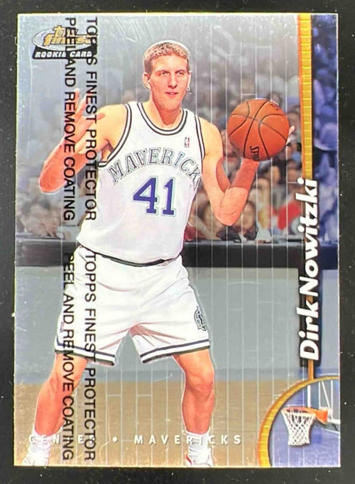 1998-99 Topps Finest #234 Dirk Nowitzki RC