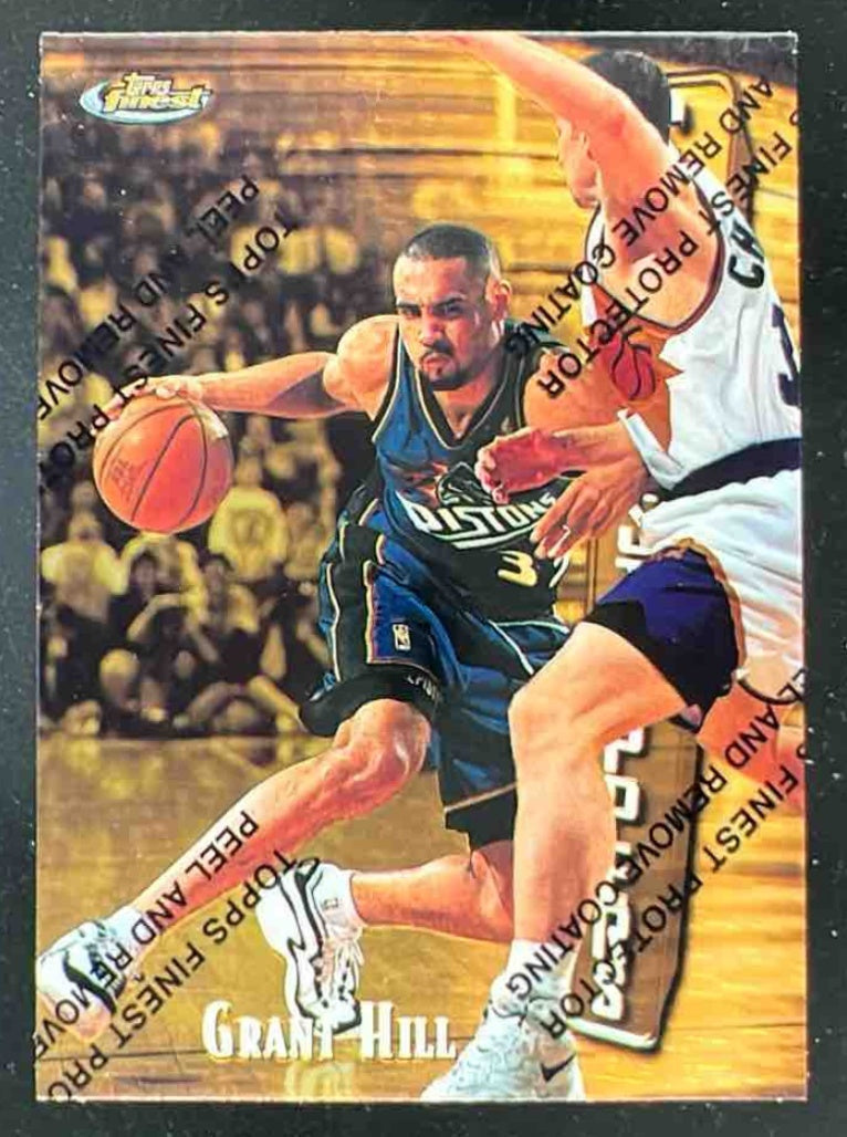 1997-98 Topps Finest #308 Grant Hill Gold