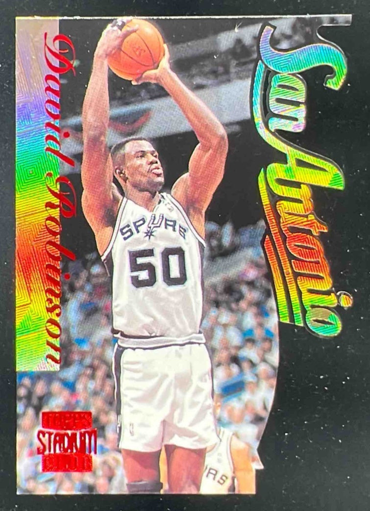 1996-97 Topps Stadium Club Fusion Die Cut #F21 David Robinson