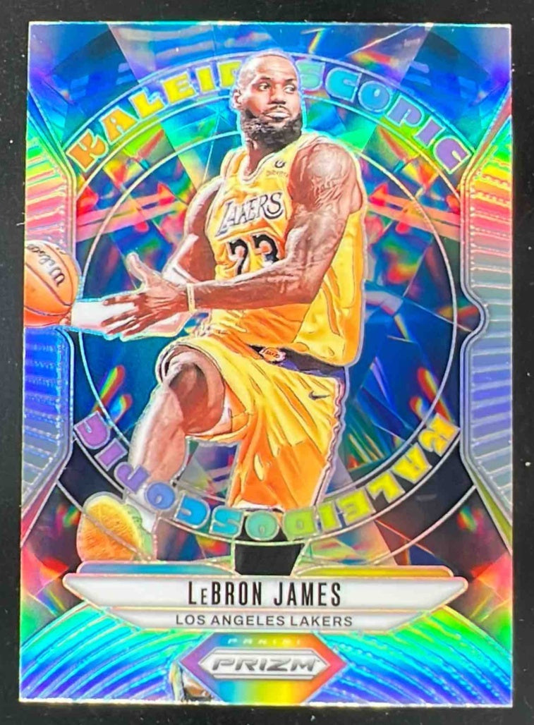 2024-25 Panini Prizm Kaleidoscopic Silver Prizm #29 LeBron James