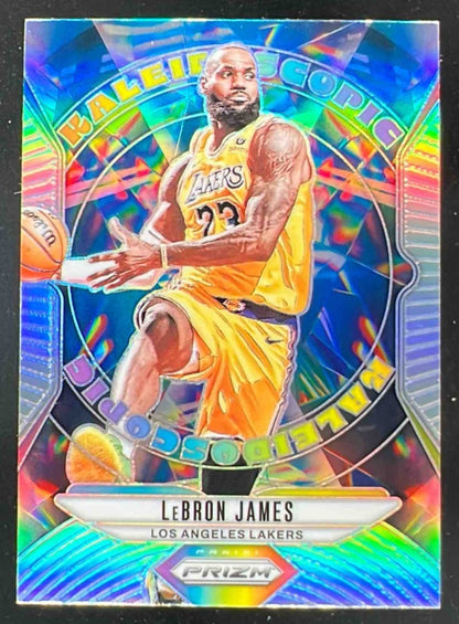 2024-25 Panini Prizm Kaleidoscopic Silver Prizm #29 LeBron James