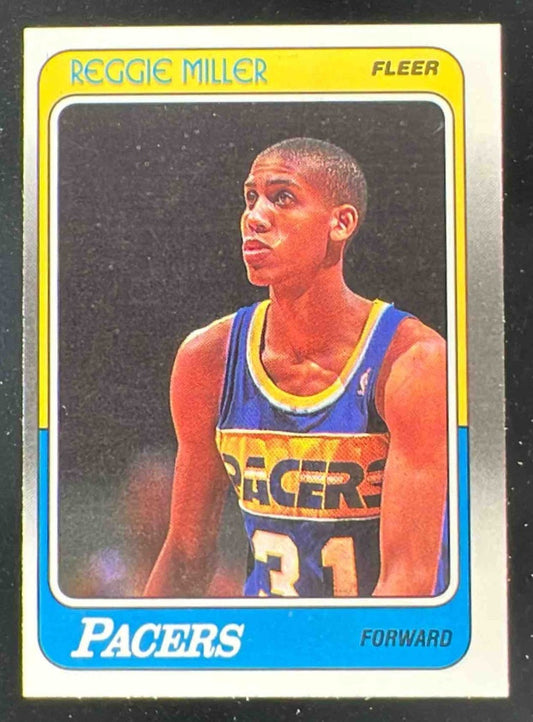 1988-89 Fleer #57 Reggie Miller RC