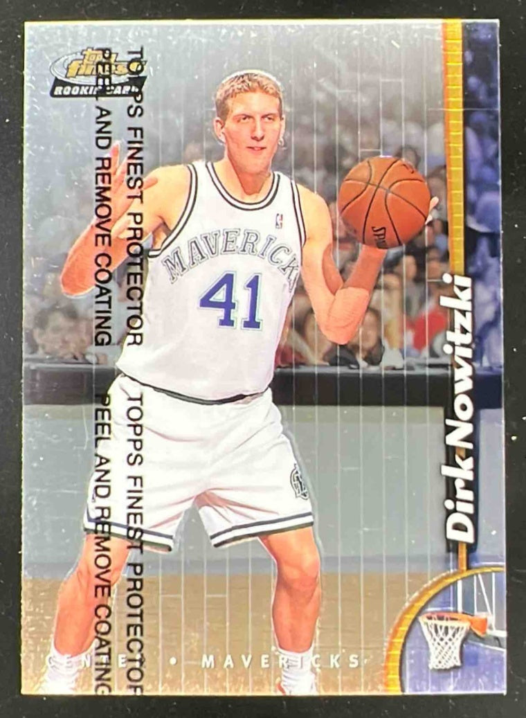 1998-99 Topps Finest #234 Dirk Nowitzki RC