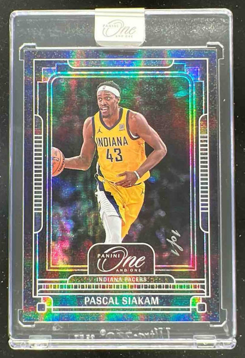 2024-25 Panini One and One Black #39 Pascal Siakam 1/1
