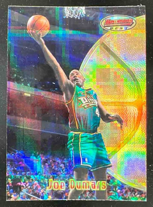 1997-98 Bowman 's Best Atomic Refractors #21 Joe Dumars