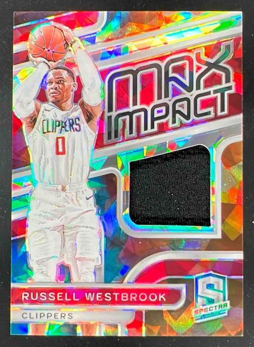 2023-24 Panini Spectra Max Impact Astral #MI-RUS Russell Westbrook /49