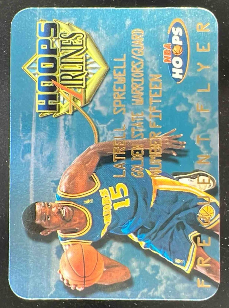 1997-98 Hoops Frequent Flyer Club #7 Latrell Sprewell