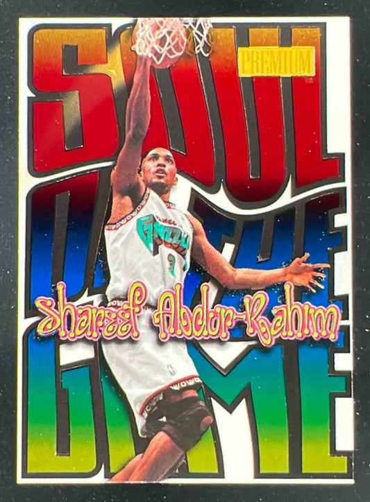 1998-99 Skybox x Premium Soul of the Game #15 SG Shareef Abdur-Rahim