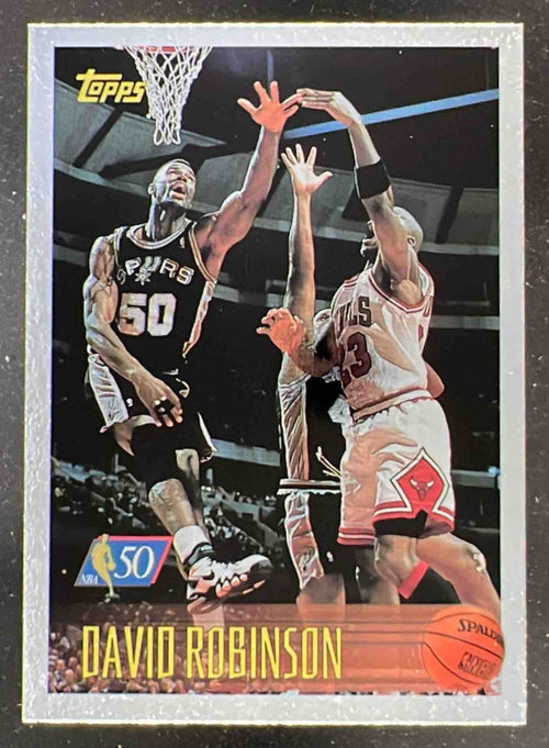 1996-97 Topps NBA at 50 #80 David Robinson
