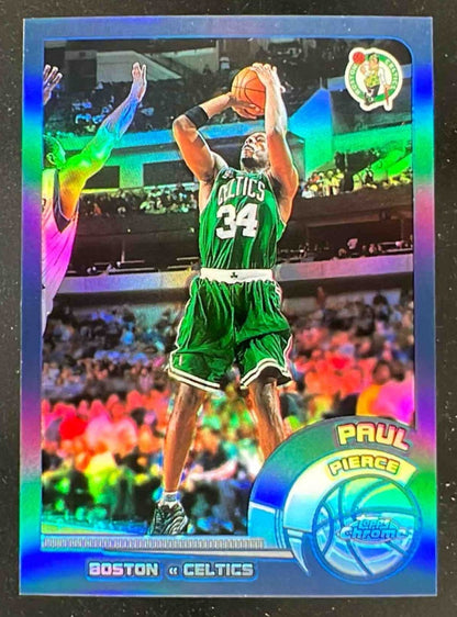 2002-03 Topps Chrome Refractors #62 Paul Pierce