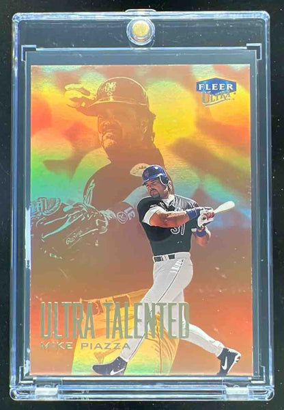 2000 Fleer Ultra Ultra Talented #4 UT Mike Piazza /99