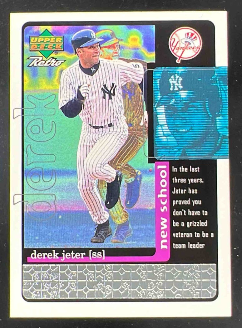 1999 Upper Deck Retro Old School/New School #S30 Derek Jeter /1000