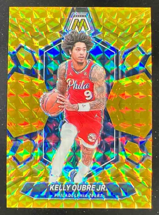 2023-24 Panini Mosaic Gold #58 Kelly Oubre Jr. /10