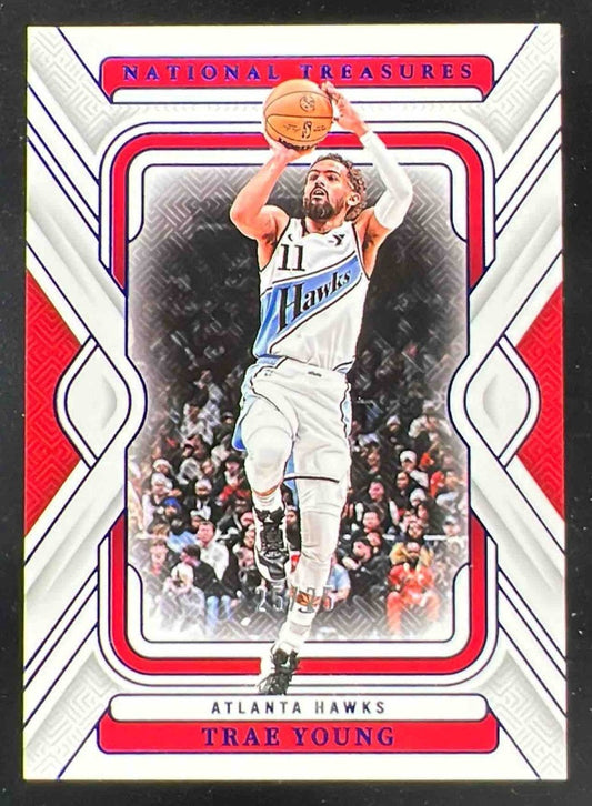 2024-25 Panini National Treasures Royal #45 Trae Young /25