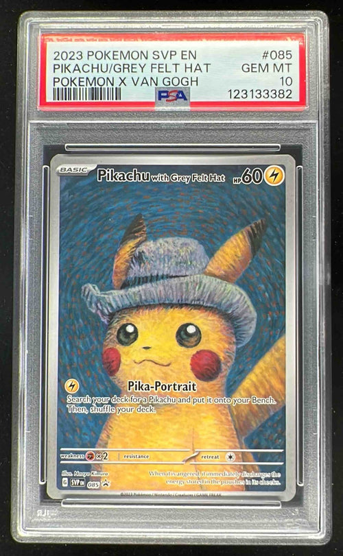 2023 Pokemon SV Black Star Promos - SVP EN Promos #085 Pikachu Van Gogh PSA 10