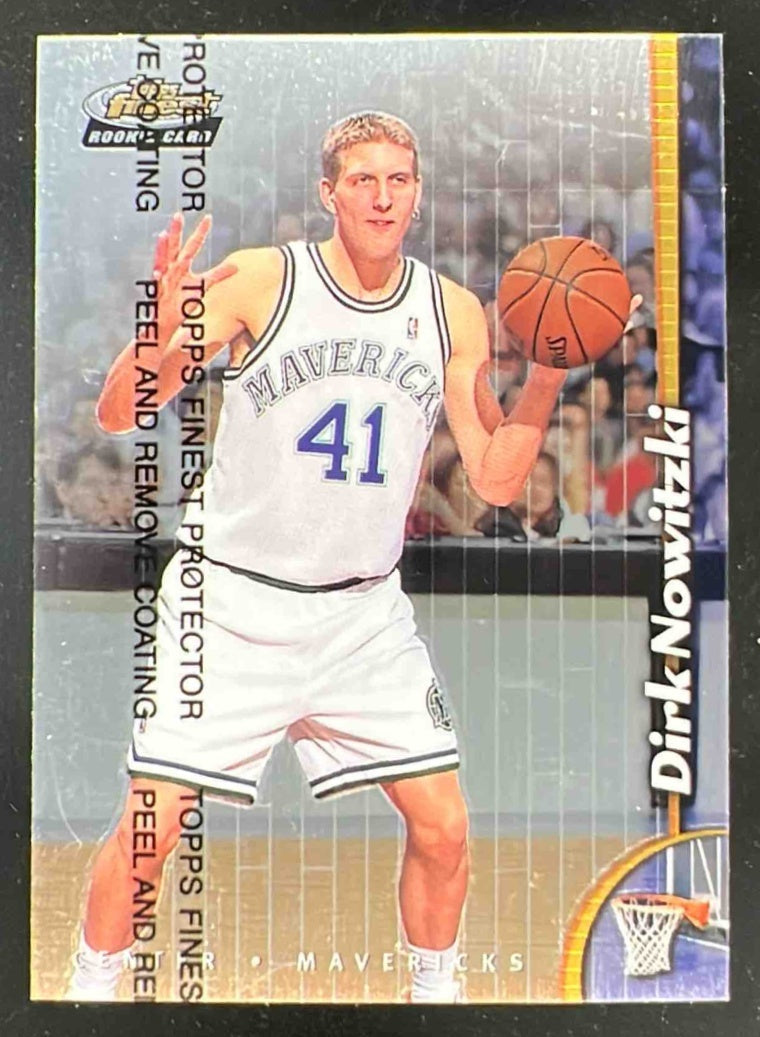 1998-99 Topps Finest #234 Dirk Nowitzki RC