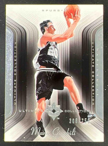 2004-05 Upper Deck Ultimate Collection #98 Manu Ginobili /750