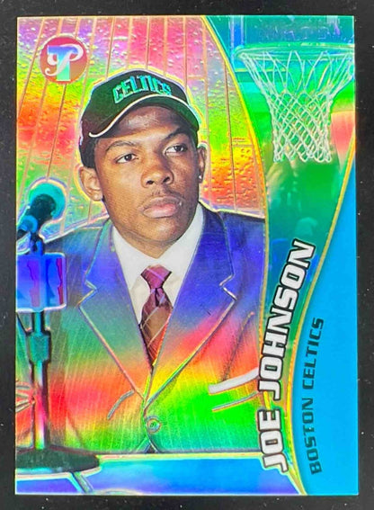 2001-02 Topps Pristine Refractors #72 Joe Johnson RC /250