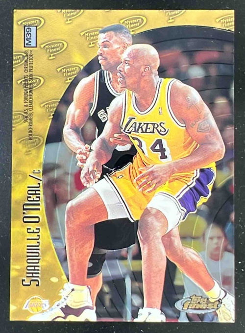 1998-99 Topps Finest Mystery Finest #M39 Tim Duncan Shaquille O'Neal