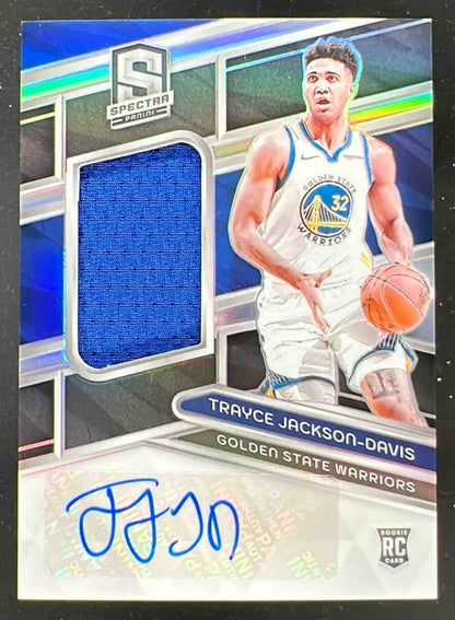 2023-24 Panini Spectra #233 Trayce Jackson-Davis Autograph RC Auto /199