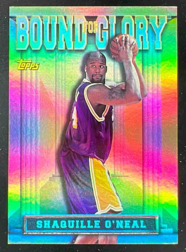 1997-98 Topps Bound for Glory #BG12 Shaquille O'Neal