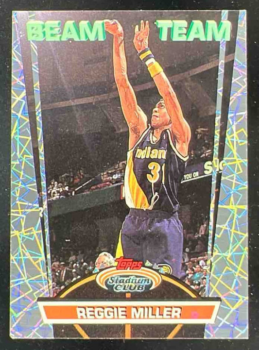 1992-93 Topps 93 Stadium Club Beam Team #7 Reggie Miller