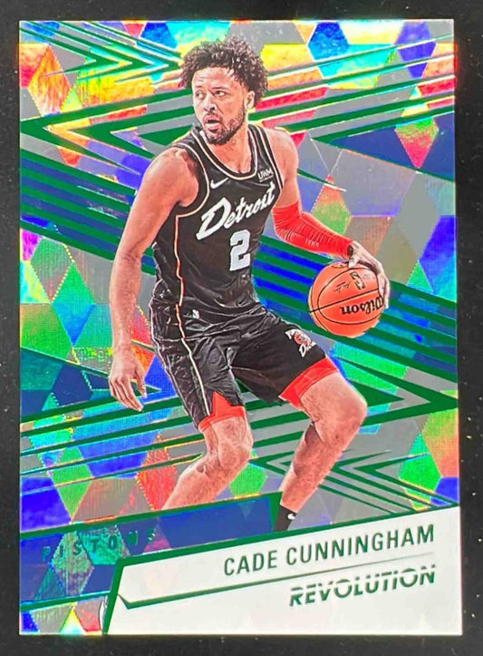 2024-25 Panini Revolution Cubic #32 Cade Cunningham /50