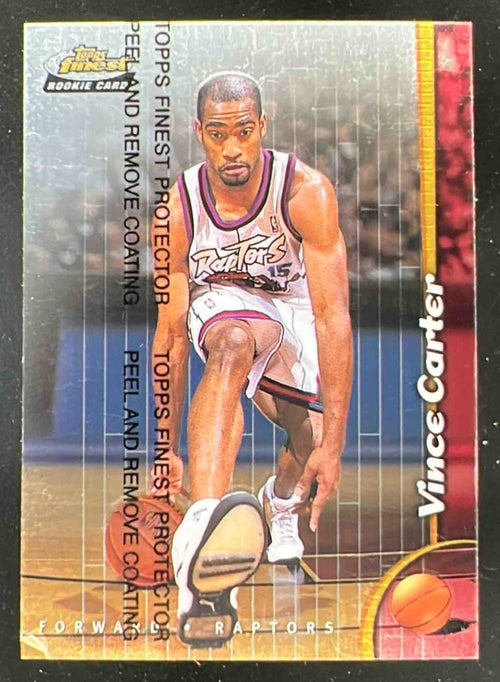 1998-99 Topps Finest #230 Vince Carter RC